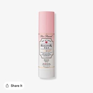 Too Faced Hangover 3-in-1 Primer & Setting Spray - Pink and White